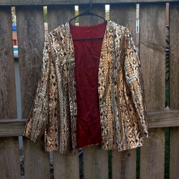 Jackets & Blazers - Gold jacket 